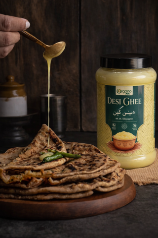 Authentic 100% Pure Organic Desi Ghee