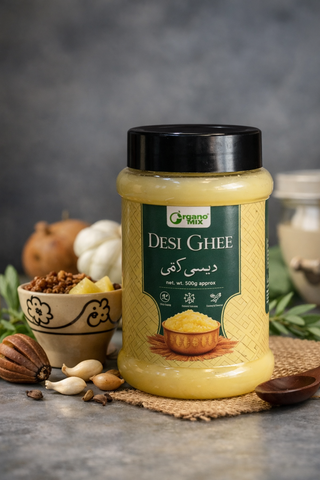 Authentic 100% Pure Organic Desi Ghee